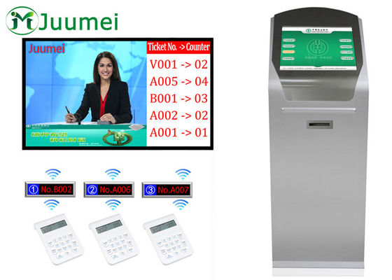 Electronic LAN Telecom Ticket Dispenser Machine Take A Ticket System